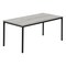 Monarch Specialties Coffee Table, Accent, Cocktail, Rectangular, Living Room, 40 in.L, Grey Laminate, Black Metal I 3796 - alternate 1